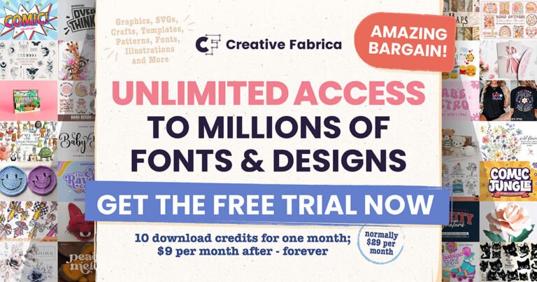Digitale produkten verkopen met Creative Fabrica